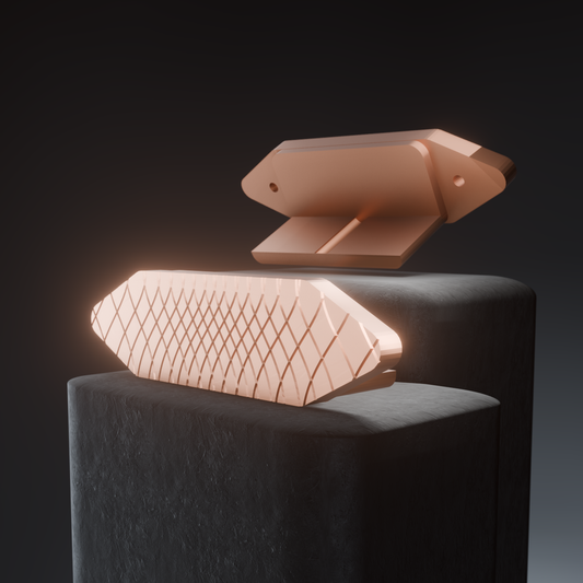 Copper Swish Single Line